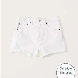 Abercrombie and Fitch High Rise Mom Shorts